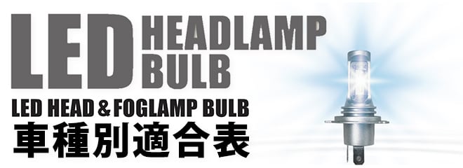 LED HEAD & FOGLAMP BULB 